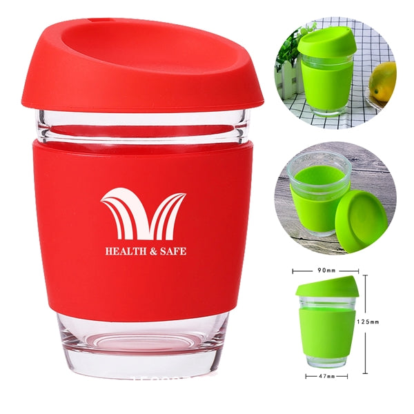 Anti-Scalding Coffee Silicone Glass