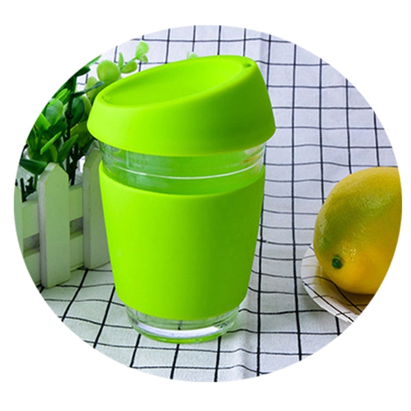 Anti-Scalding Coffee Silicone Glass