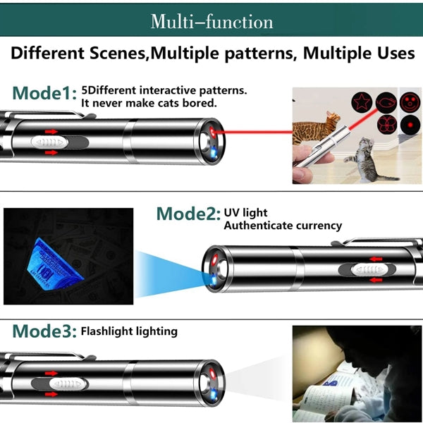 Laser pointer cat toy