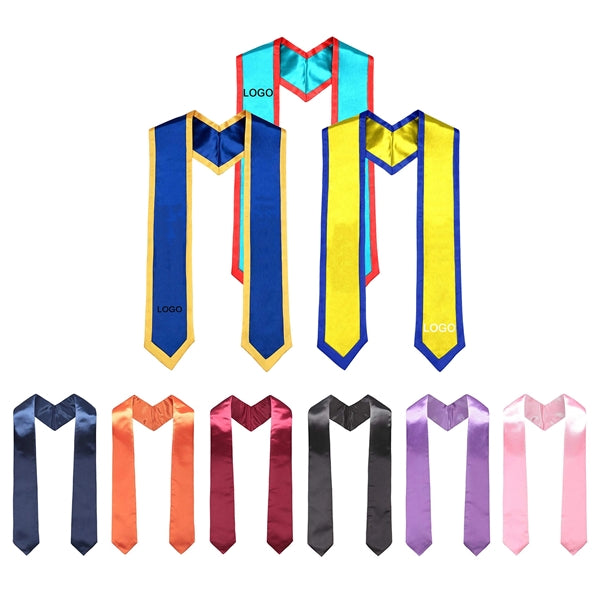 Satin Unisex Graduation Clothing Sash Honor Stole
