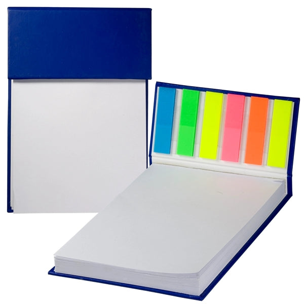 4" x 6" Hardcover Sticky Flag Jotter Pad