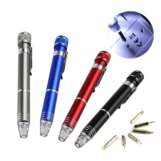 LED Pen Screwdriver Multitool
