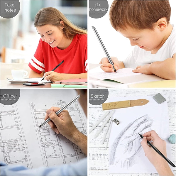 Creative No Ink Metal Eternal Pencil