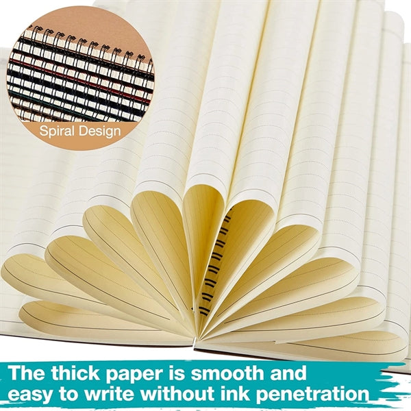 A5 Spiral Ruled Journal Notebook