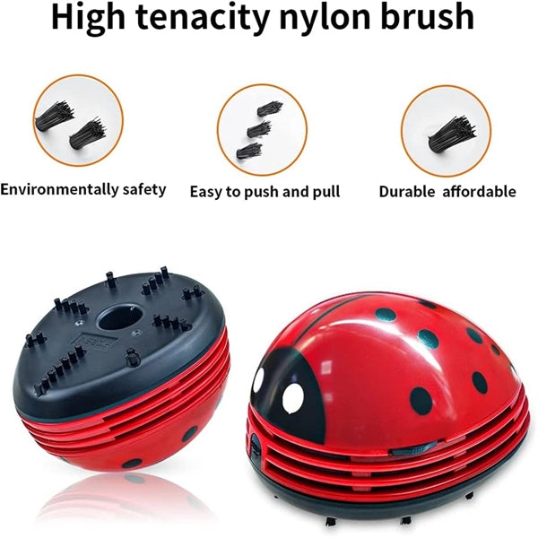 Cute Portable Cartoon Mini Desktop Vacuum