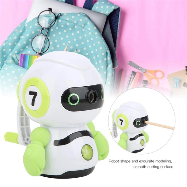 Cute Cartoon Robot Pencil Sharpener
