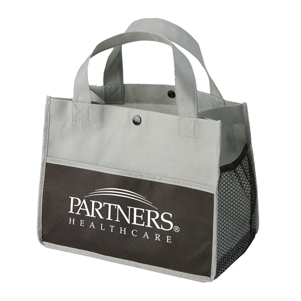 Snap Non-Woven Lunch Tote Bag