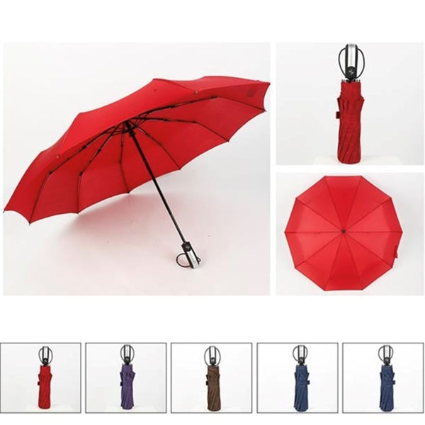 46" Arc Auto-open Telescopic Folding Umbrella