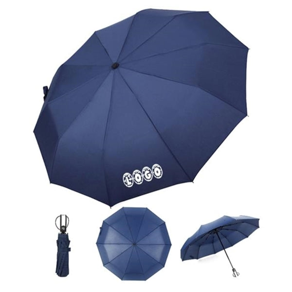 46" Arc Auto-open Telescopic Folding Umbrella