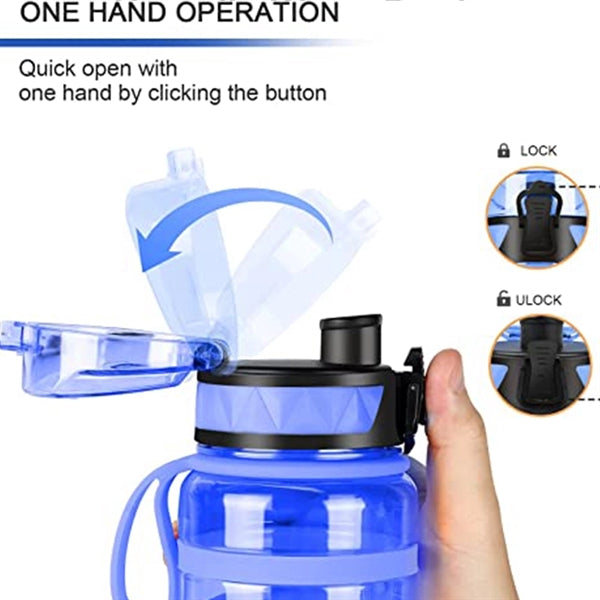 34Oz Gallon Water Bottles With Large Wide Mouth