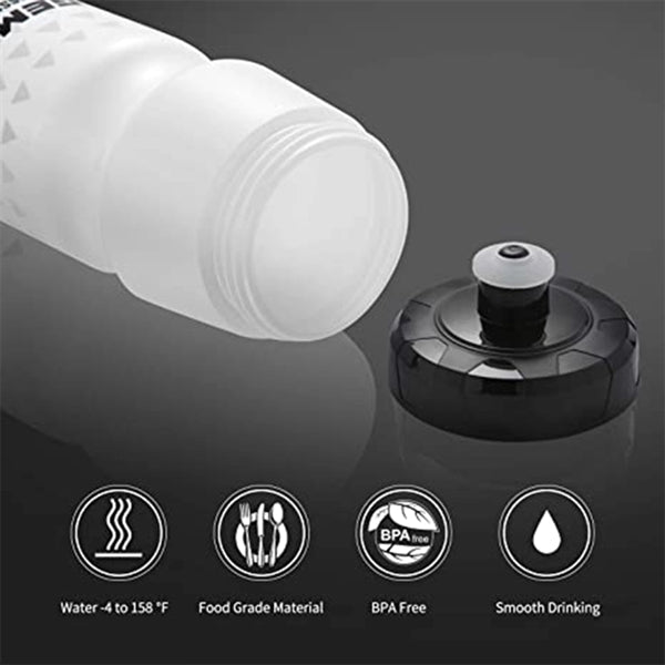 24 Oz Bpa Free Leak Proof Self-Sealing Athletic Bike Bottle