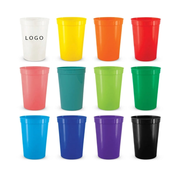16 oz. Square Stadium Cup