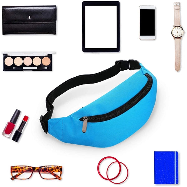 Colorful neon fanny pack