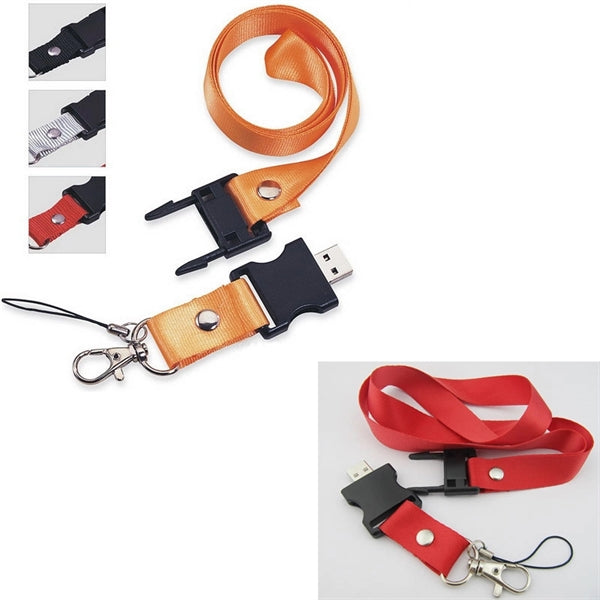 8GB 16GB U Disk with Lanyard