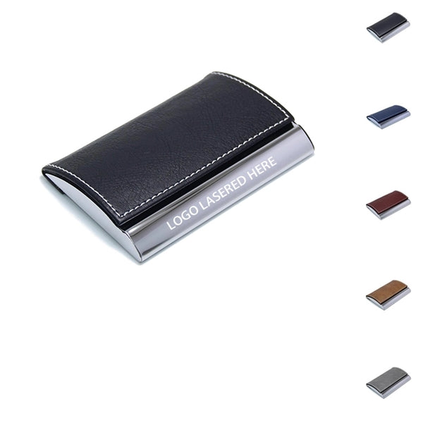 PU Leather Business Card Holder