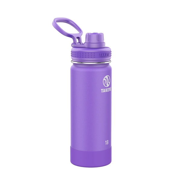 Takeya 18oz Actives Water Bottle With Spout Lid