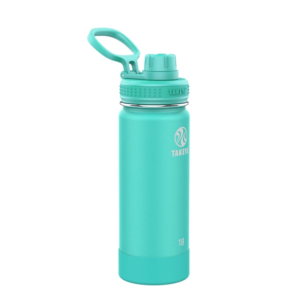 Takeya 18oz Actives Water Bottle With Spout Lid
