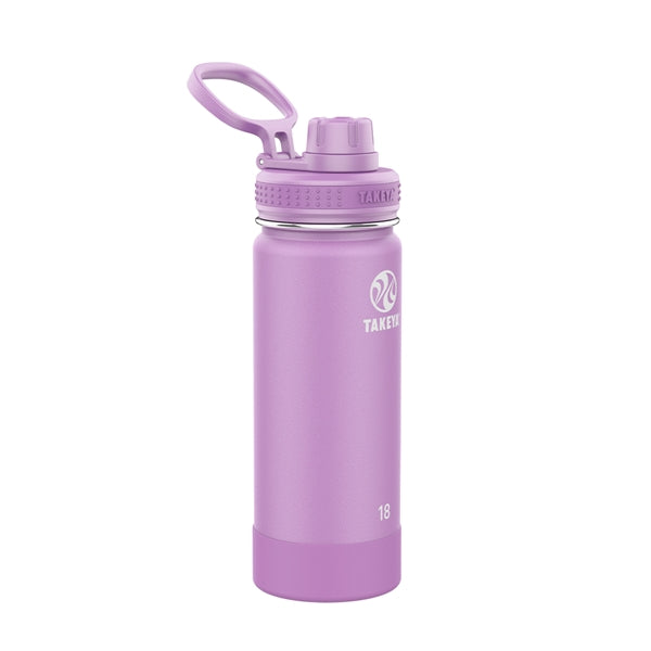 Takeya 18oz Actives Water Bottle With Spout Lid