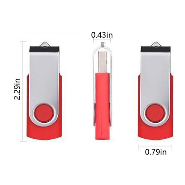 Wooden Oval USB Flash Drives