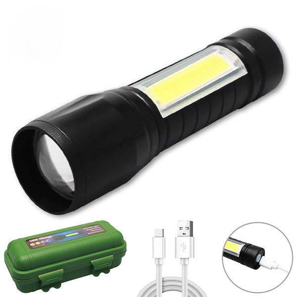 COB strong light flashlight