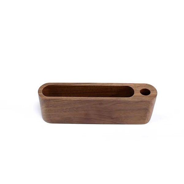 Wooden Business Card Organizer Holder