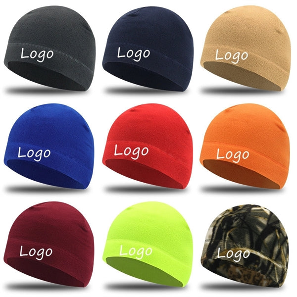 Winter Fleece Beanie Hat