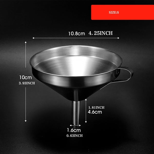 304 THICKEN Stainless Steel Funnel
