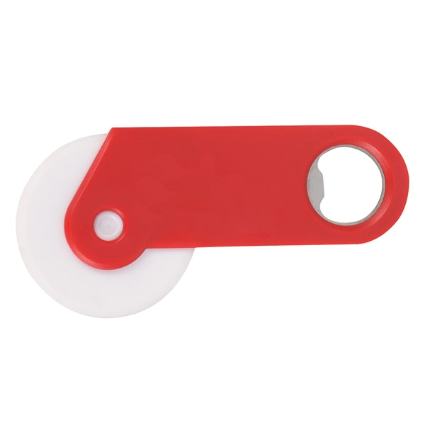 Pizza Cutter With Bottle Opener
