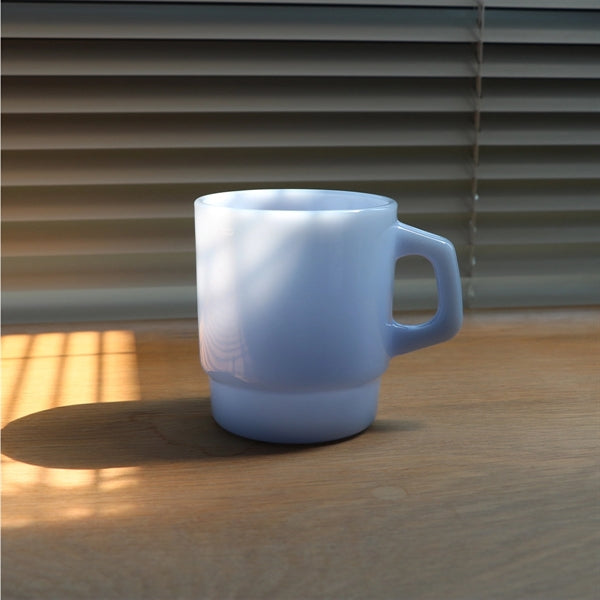 8 Oz Jade Stacked Coffee And Tea Cup D Handle