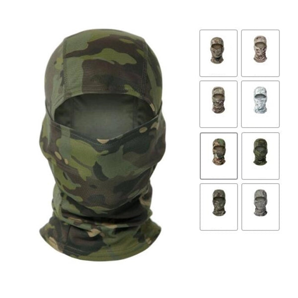 Well Head Cover Camouflage Balaclava Full Face Scarf