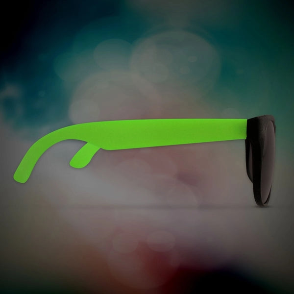 Neon Billboard Sunglasses, Blank Arms