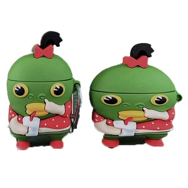 Fish Head Monster Cartoon Earphone Case