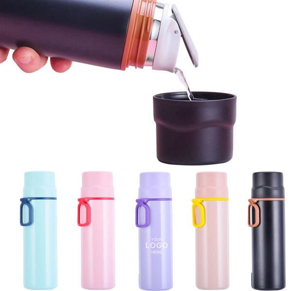 17oz Double Walled Sports Travel Mug With Leakproof Lid