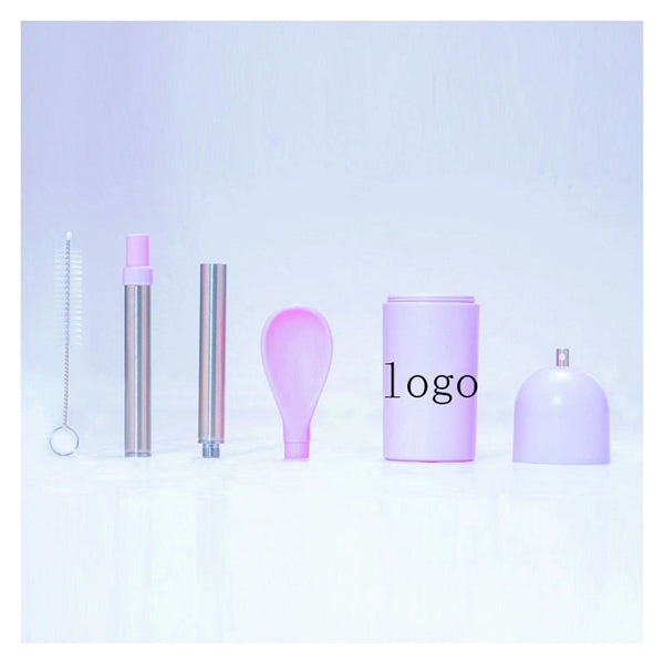 Multifunctional Retractable Straw Spoon