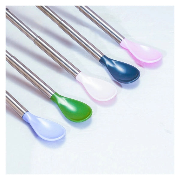Multifunctional Retractable Straw Spoon