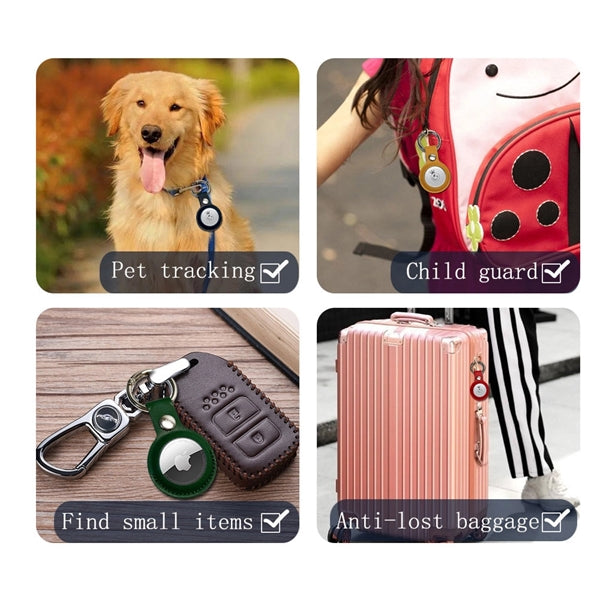 Protective PU Leather Case For Apple With Key Ring
