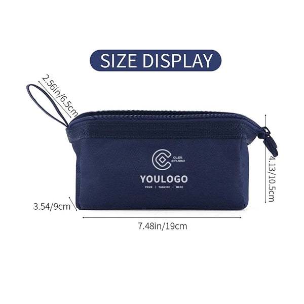 Polyester Oxford Cloth Stationery Bag Pencil Case