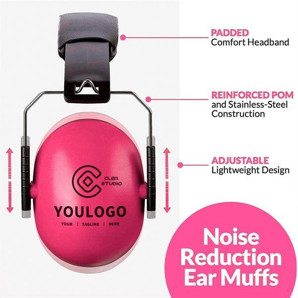 Size Adjustable Foldable Noise Reduction Cancelling Earmuff