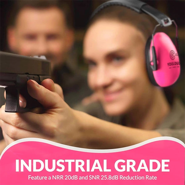 Size Adjustable Foldable Noise Reduction Cancelling Earmuff