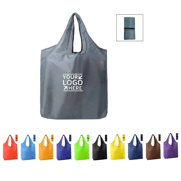 Large nylon Foldable Grocery Tote Bag