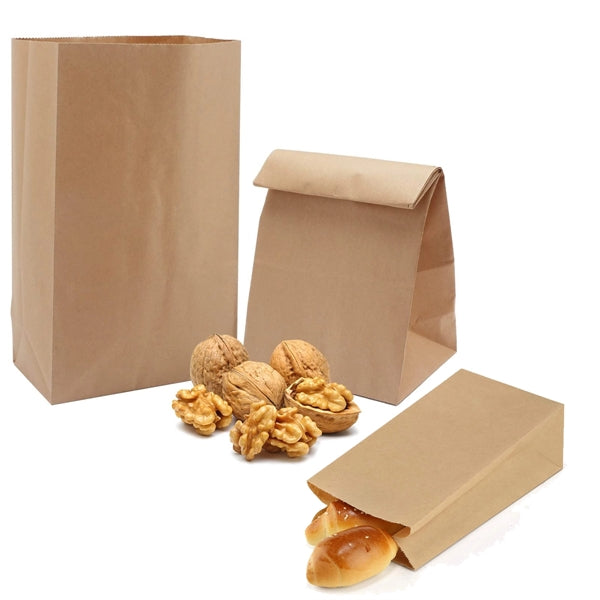 Tin Tie Locked Kraft Paper Food Bags