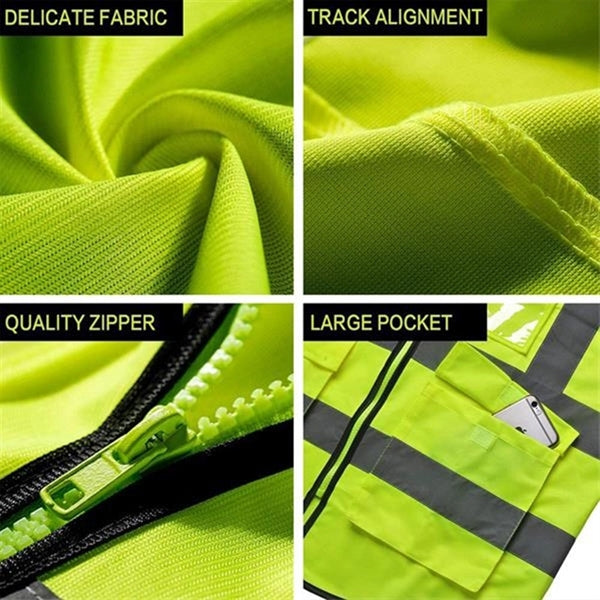 Safety Vest with Reflective Strips