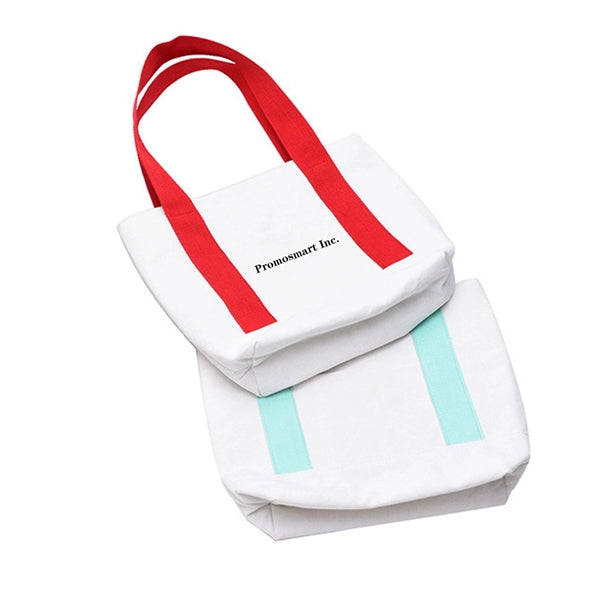 Designer Tote Canvas Cooler Bag