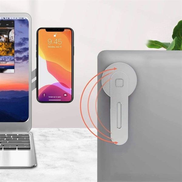Foldable Laptop extension phone holder