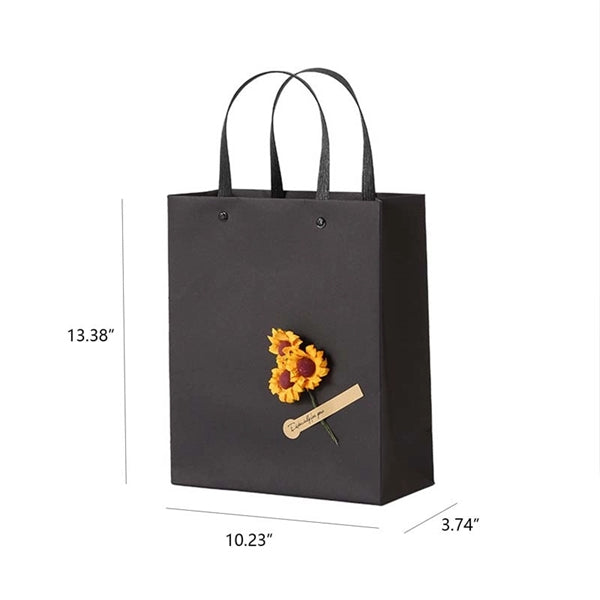 Thicken Natural Paper Shopping Tote Bag