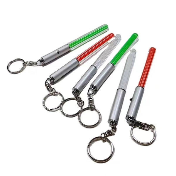 Lightsaber Acrylic LED Keychain