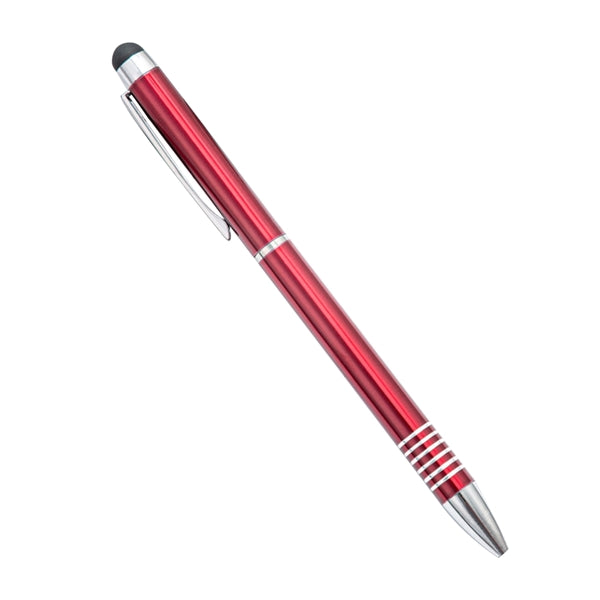 Metal Ballpoint Pen With Stylus