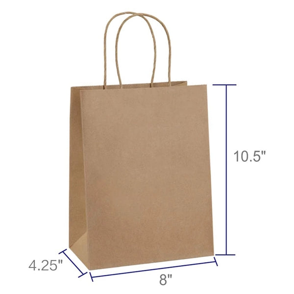 Kraft Paper Shopper Bag