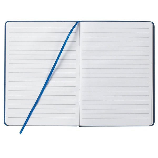 Notebook w/ Bookmark And Strap Closure
