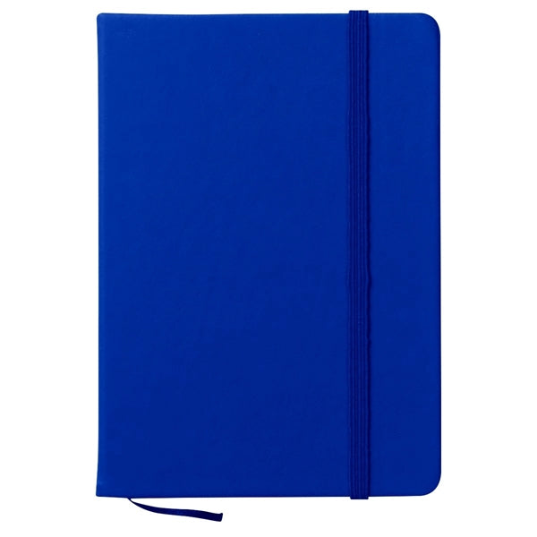 Notebook w/ Bookmark And Strap Closure